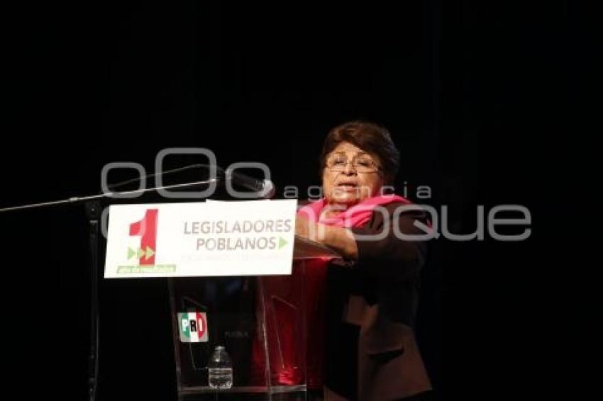 INFORME LEGISLADORES POBLANOS . PRI