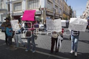 MANIFESTACIÓN COMERCIANTES AMBULANTES