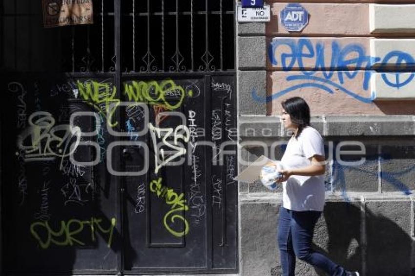 GRAFFITTIS CASONAS CENTRO HISTÓRICO