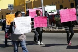 MANIFESTACIÓN COMERCIANTES AMBULANTES