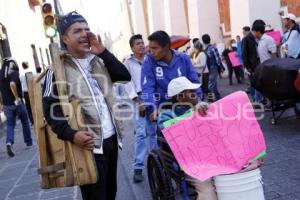 MANIFESTACIÓN COMERCIANTES AMBULANTES