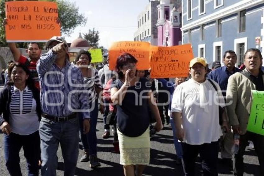 MANIFESTACION . SOCORRO QUEZADA