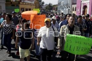 MANIFESTACION . SOCORRO QUEZADA