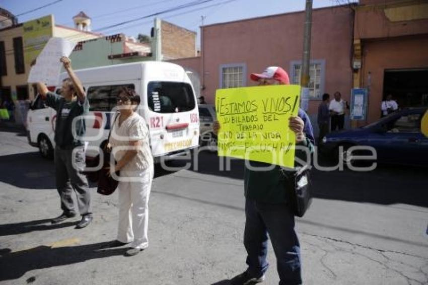 MANIFESTACIÓN TRABAJADORES JUBILADOS