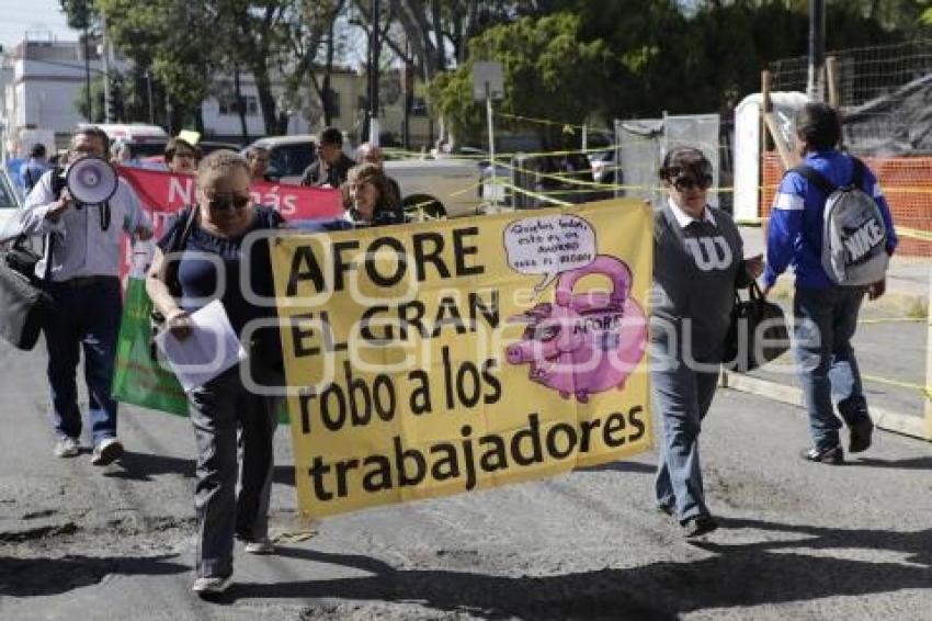 MANIFESTACIÓN TRABAJADORES JUBILADOS