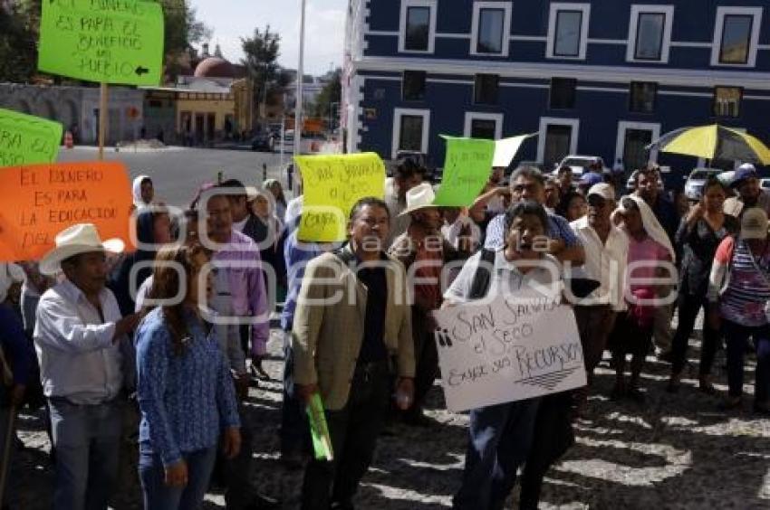 MANIFESTACION . SOCORRO QUEZADA