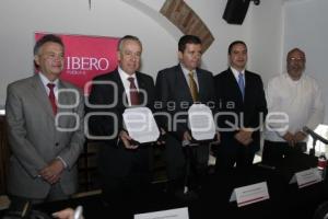 FIRMA CONVENIO IBERO COLEGIO VALUADORES