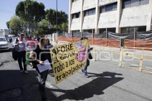 MANIFESTACIÓN TRABAJADORES JUBILADOS