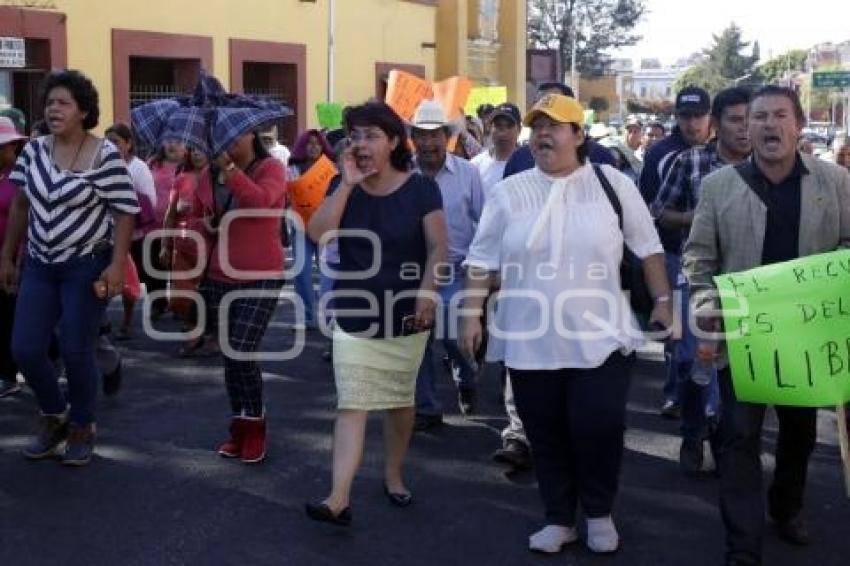 MANIFESTACION . SOCORRO QUEZADA