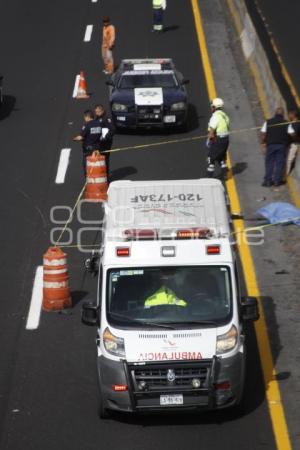 NOTA ROJA . ACCIDENTE MOTOCICLISTA