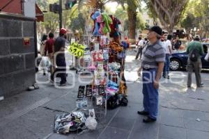 COMERCIANTES AMBULANTES SE REINSTALAN