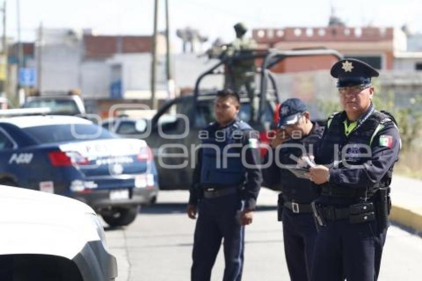 OPERATIVO POLICÍA MUNICIPAL