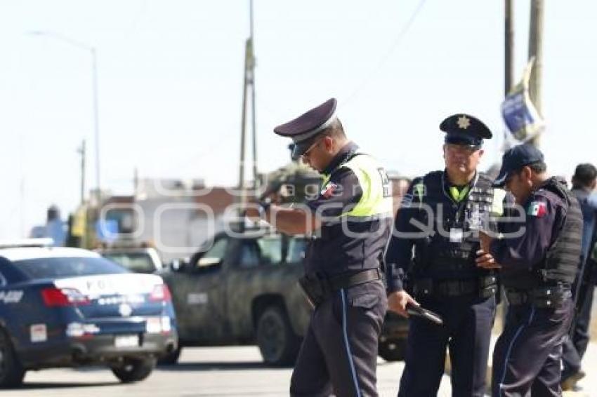 OPERATIVO POLICÍA MUNICIPAL