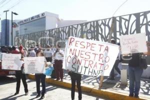 MANIFESTACIÓN TRABAJADORES HNP