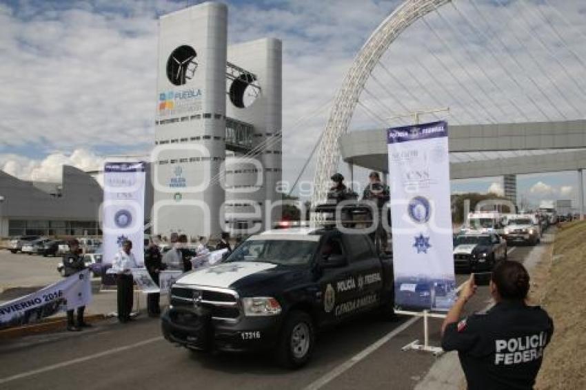 POLICÍA FEDERAL. OPERATIVO INVIERNO 2016