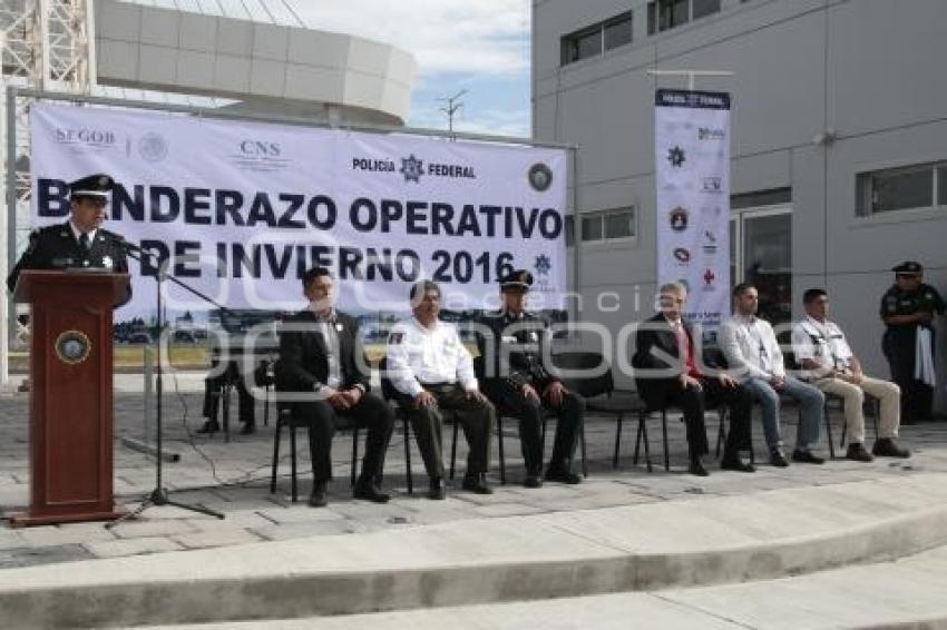 POLICÍA FEDERAL. OPERATIVO INVIERNO 2016