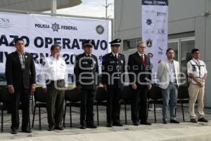 POLICÍA FEDERAL. OPERATIVO INVIERNO 2016