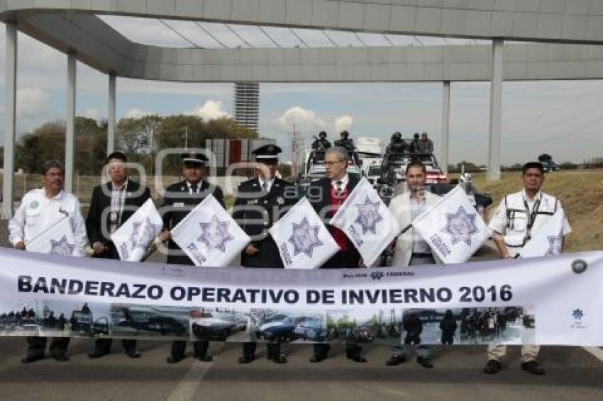 POLICÍA FEDERAL. OPERATIVO INVIERNO 2016