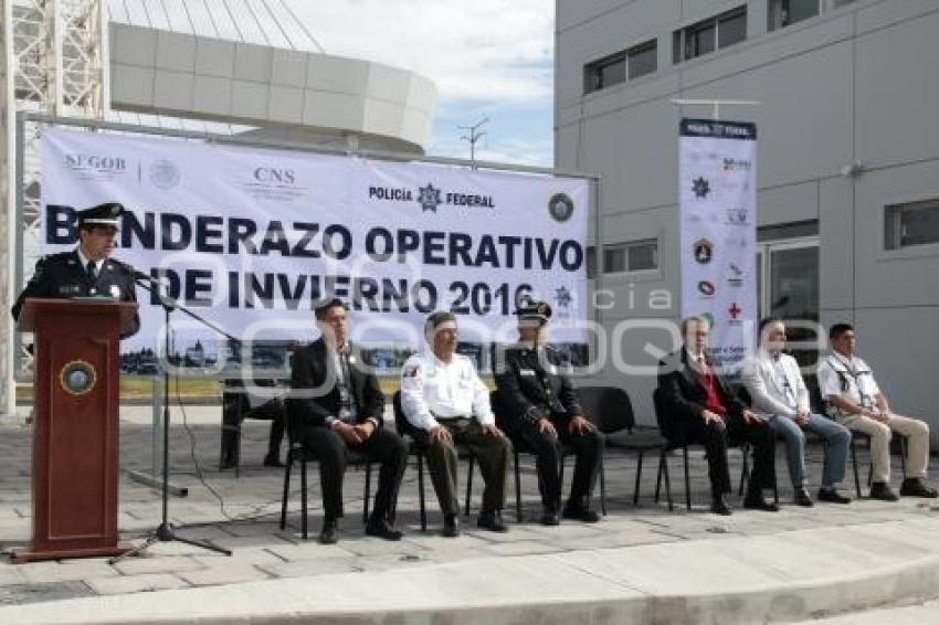 POLICÍA FEDERAL. OPERATIVO INVIERNO 2016