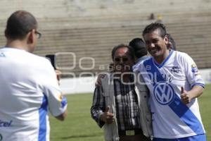 FUTBOL VETERANOS . PUEBLA VS AMERICA