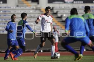FÚTBOL . LOBOS VS ALEBRIJES