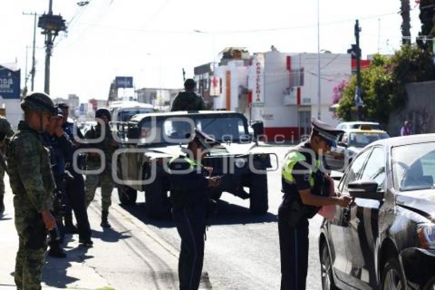 OPERATIVO POLICÍA MUNICIPAL