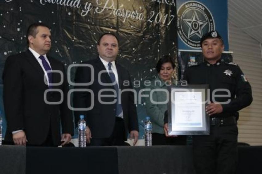 SSP. RECONOCIMIENTO A POLICÍAS