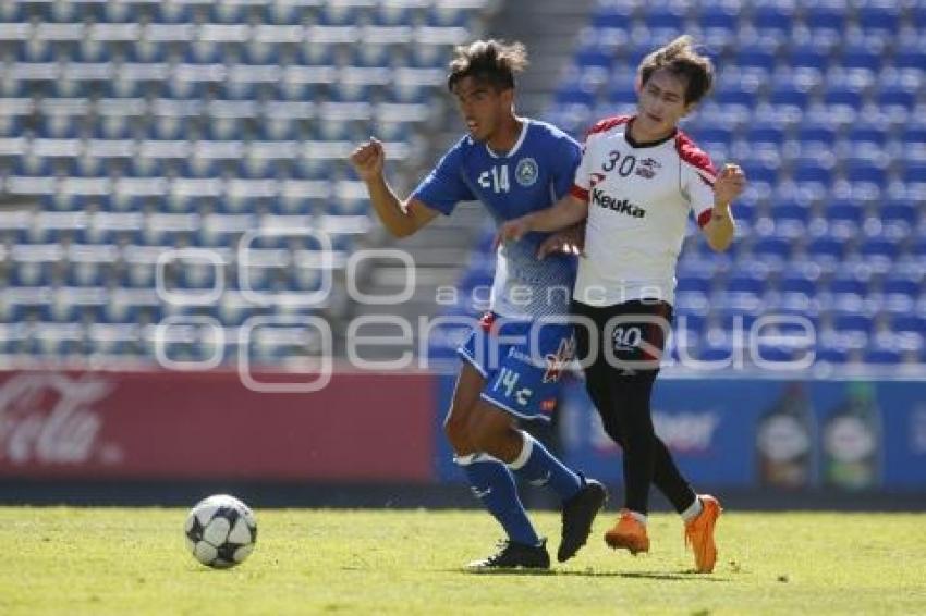 PRETEMPORADA . FÚTBOL . CLUB PUEBLA VS LOBOS