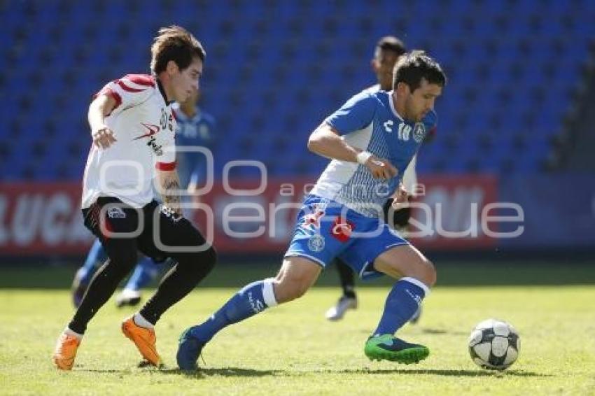 PRETEMPORADA . FÚTBOL . CLUB PUEBLA VS LOBOS