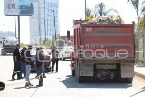 NOTA ROJA . CICLISTA ATROPELLADO