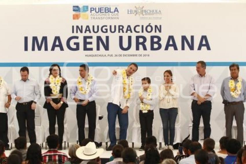 INAUGURACIÓN IMAGEN URBANA HUAQUECHULA