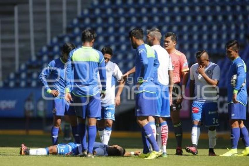 FÚTBOL . CLUB PUEBLA VS ALEBRIJES . PRETEMPORADA