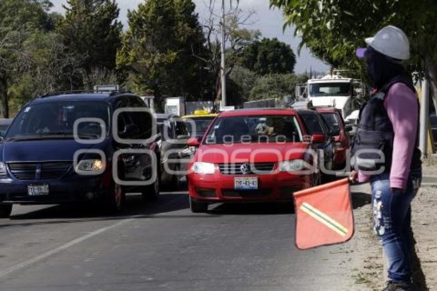 CICLOVÍA HERMANOS SERDÁN . TRAFICO