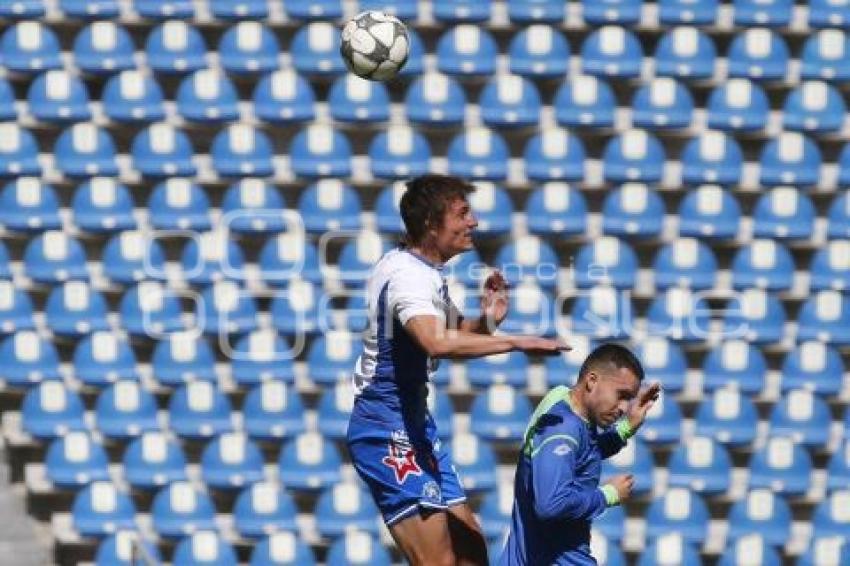 FÚTBOL . CLUB PUEBLA VS ALEBRIJES . PRETEMPORADA