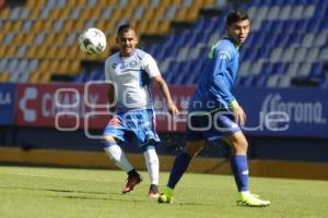 FÚTBOL . CLUB PUEBLA VS ALEBRIJES . PRETEMPORADA