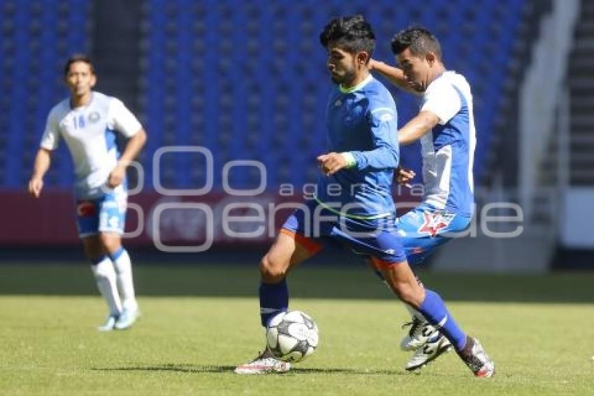 FÚTBOL . CLUB PUEBLA VS ALEBRIJES . PRETEMPORADA