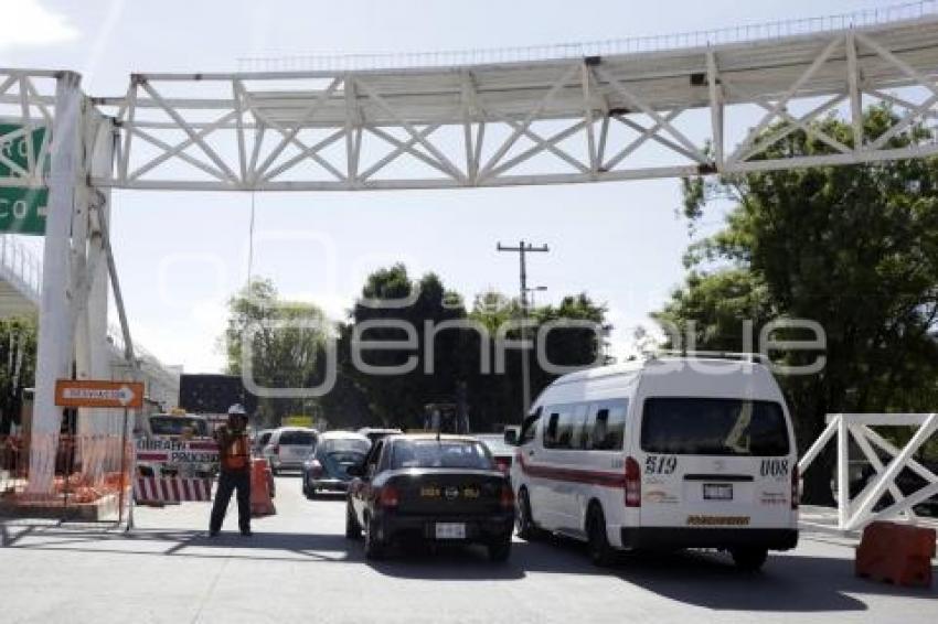 CICLOVÍA HERMANOS SERDÁN . TRAFICO