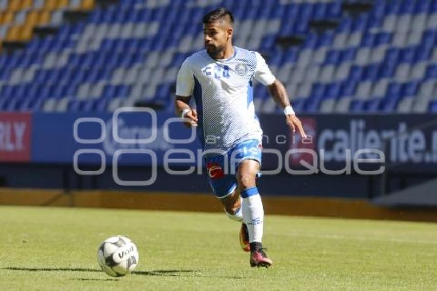FÚTBOL . CLUB PUEBLA VS ALEBRIJES . PRETEMPORADA