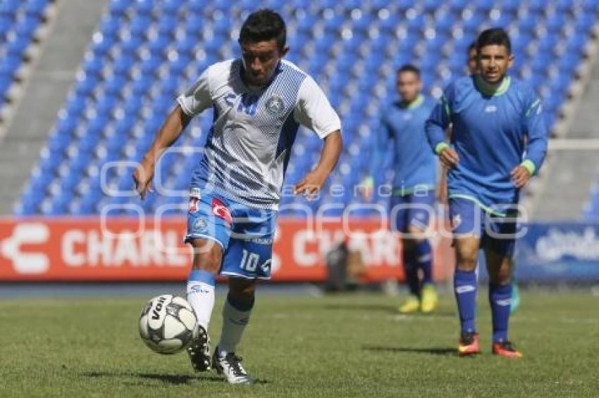 FÚTBOL . CLUB PUEBLA VS ALEBRIJES . PRETEMPORADA
