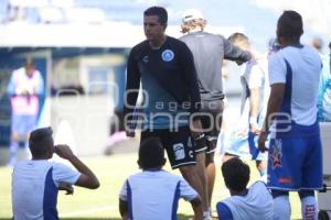 FÚTBOL . CLUB PUEBLA VS ALEBRIJES . PRETEMPORADA