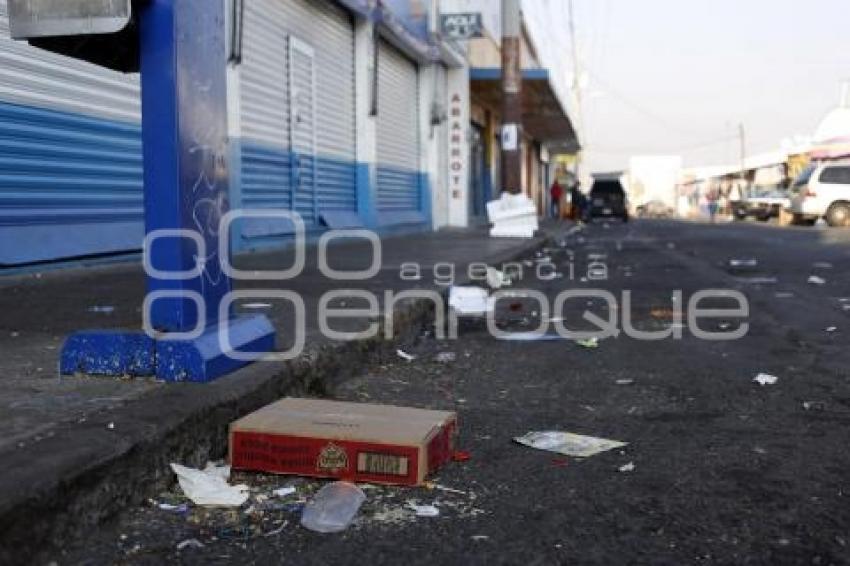 BASURA . AÑO NUEVO