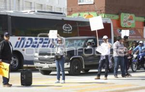 MANIFESTACIÓN GASOLINA . TEXMELUCAN