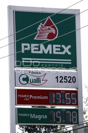 NUEVOS PRECIOS GASOLINA