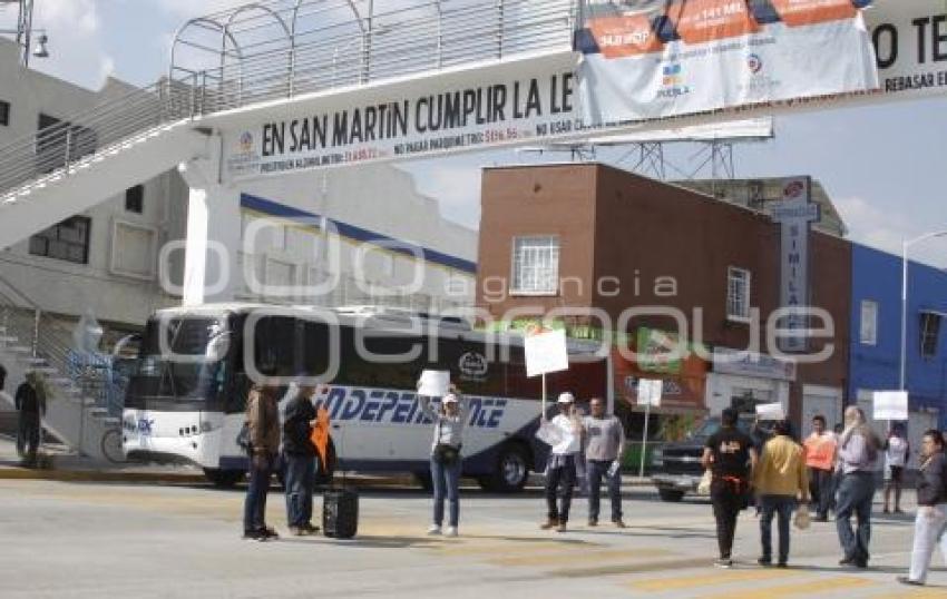 MANIFESTACIÓN GASOLINA . TEXMELUCAN