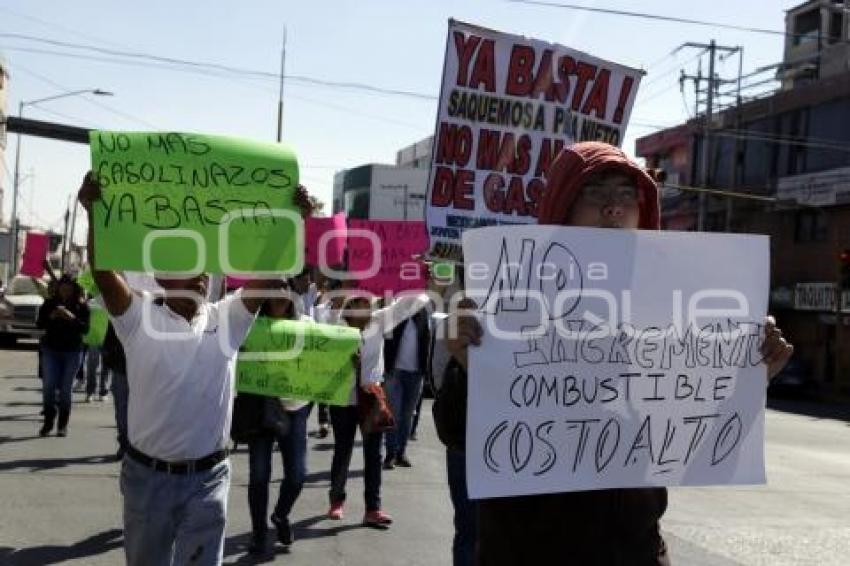 NO AL AUMENTO DE LA GASOLINA