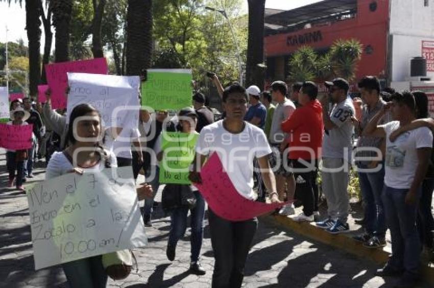 NO AL AUMENTO DE LA GASOLINA