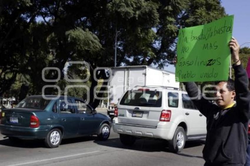 NO AL AUMENTO DE LA GASOLINA