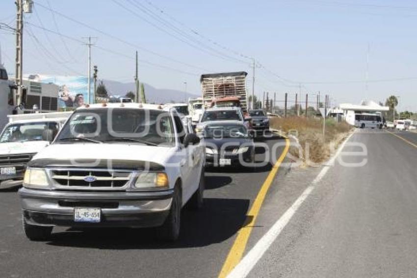 TEHUACÁN. PROTESTA INCREMENTO GASOLINA