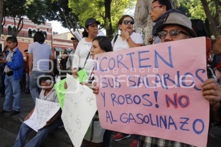 NO AL AUMENTO DE LA GASOLINA