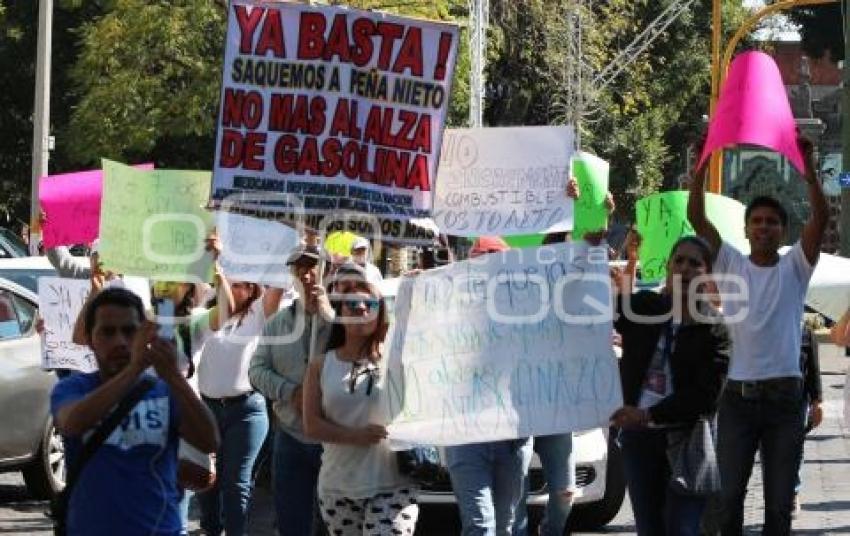 MANIFESTACIÓN AVENIDA JUÁREZ